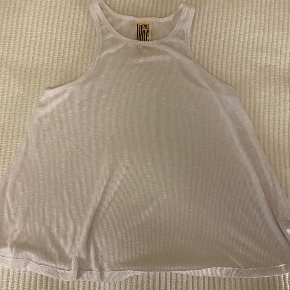 Free People White Tank, Medium